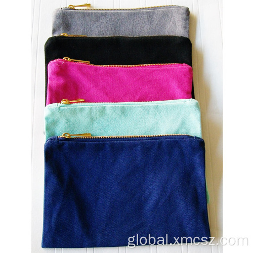 Customized Print Velvet Pouch Makeup Bag Luxury velvet foil small makeup pouch bags Factory